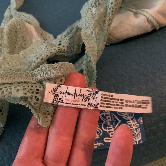 Free People - Sienna Halter Bralette (NEW!!) Medium - Picture 5 of 11